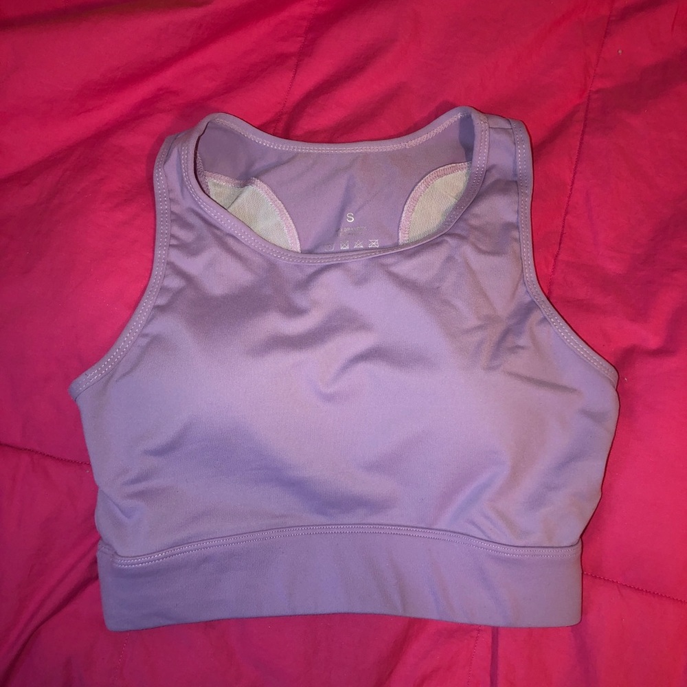 nvgtn lilac sports bra